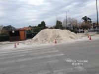 Το χιόνι δεν ήρθε – Το αλάτι έμεινε στους δρόμους!