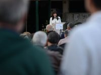 Το πρόγραμμά της για τη Νέα Πεντέλη παρουσίασε η ΣΥΜΠΟΛΙΤΕΙΑ.   Δήμητρα Κεχαγιά: Κανένα επίπεδο συνεννόησης και συνεργασίας με τον κ. Στεργίου, είμαστε απέναντί του, είμαστε εδώ και 9 χρόνια αντίπαλοί του