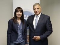 Συνάντηση της Δήμητρας Κεχαγιά με τον Γιώργο Πατούλη.   Δήμητρα Κεχαγιά: Ευχαριστώ το Γιώργο Πατούλη για τη στήριξη του, του έθεσα τα ζητήματα που απασχολούν το Δήμο μας, θα συνεργαστούμε προς όφελος των πολιτών