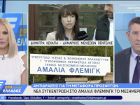Η Δήμαρχος Πεντέλης Δήμητρα Κεχαγιά στο Open TV:   Διεκδικούμε την άμεση ανάκληση της απόφασης του  Υπουργού Εργασίας και Κοινωνικών Υποθέσεων για την παραχώρηση της πτέρυγας Μπόμπολα του Νοσοκομείου Αμαλία-Φλέμιγκ στο Υπουργείο Προστασίας του Πολίτη