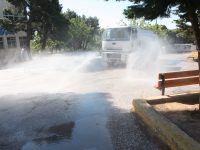 Σχολαστικοί και τακτικοί καθαρισμοί και διανομή αντισηπτικών στα Σχολεία του Δήμου Πεντέλης